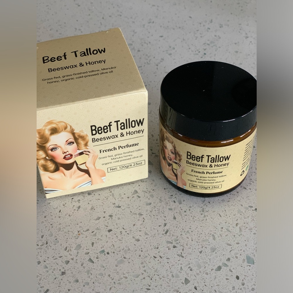 Beef Tallow Beeswax & Honey French Perfume Cream